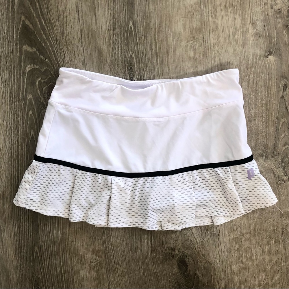 Prince White Tennis Skirt